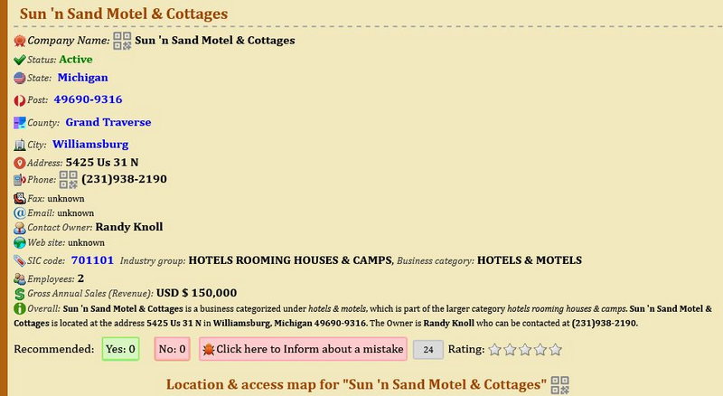 Sun n Sand Motel - From Hotel-Use Dot Org